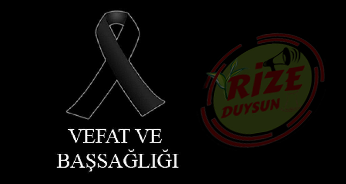 Rize'de vefat: Havva Kazdal hayatını kaybetti